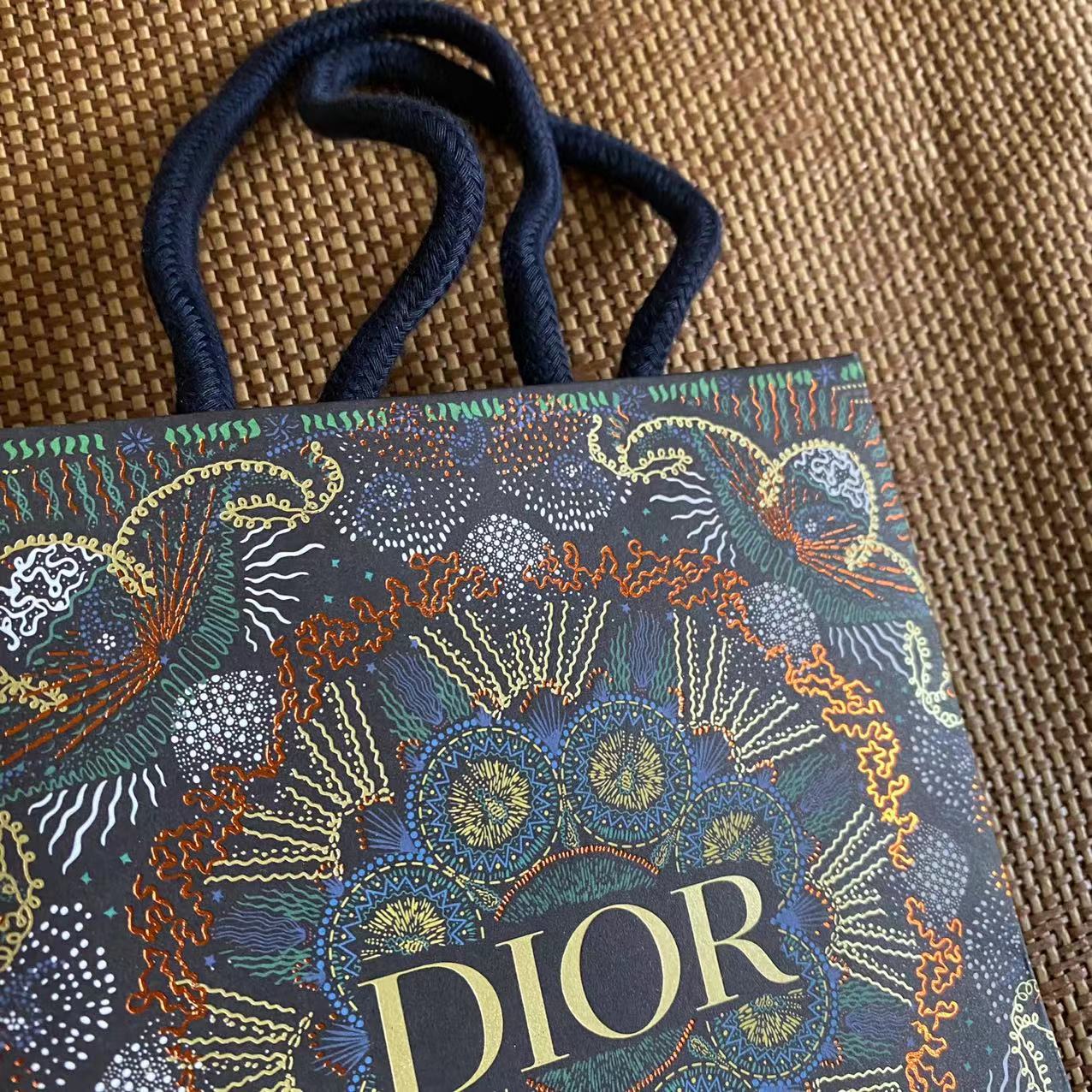 Dior paper handbag 1pcs