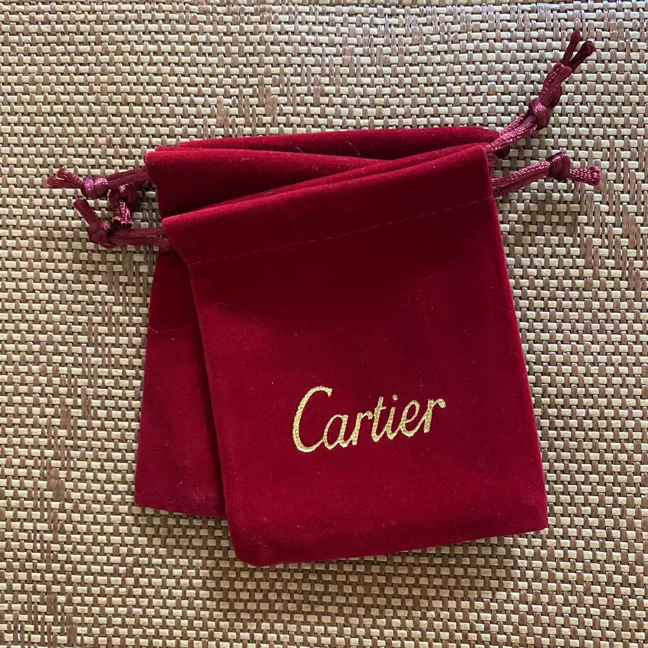 Cartier jewelry dust bag 1pc