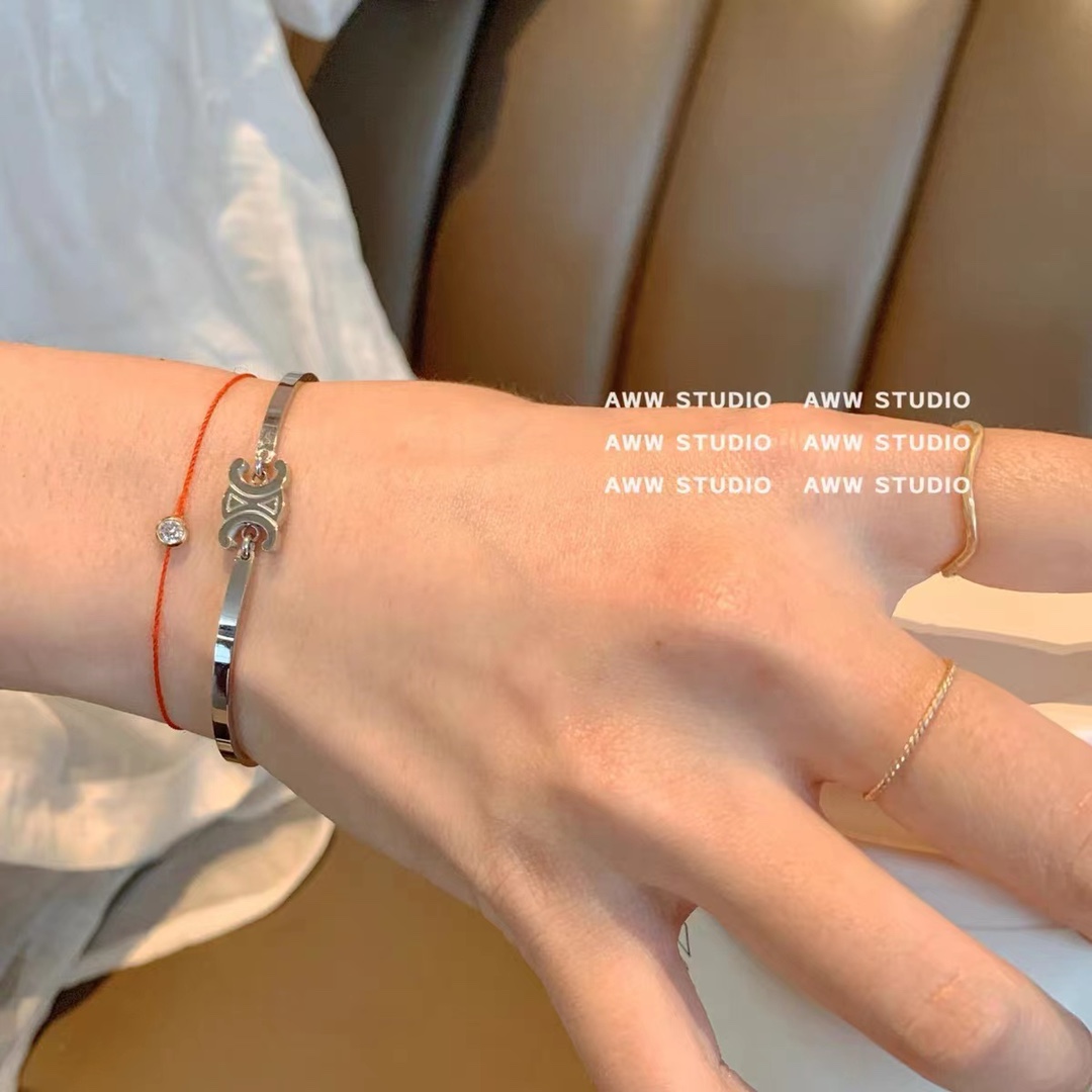 S348 Celine silver bracelet 109935