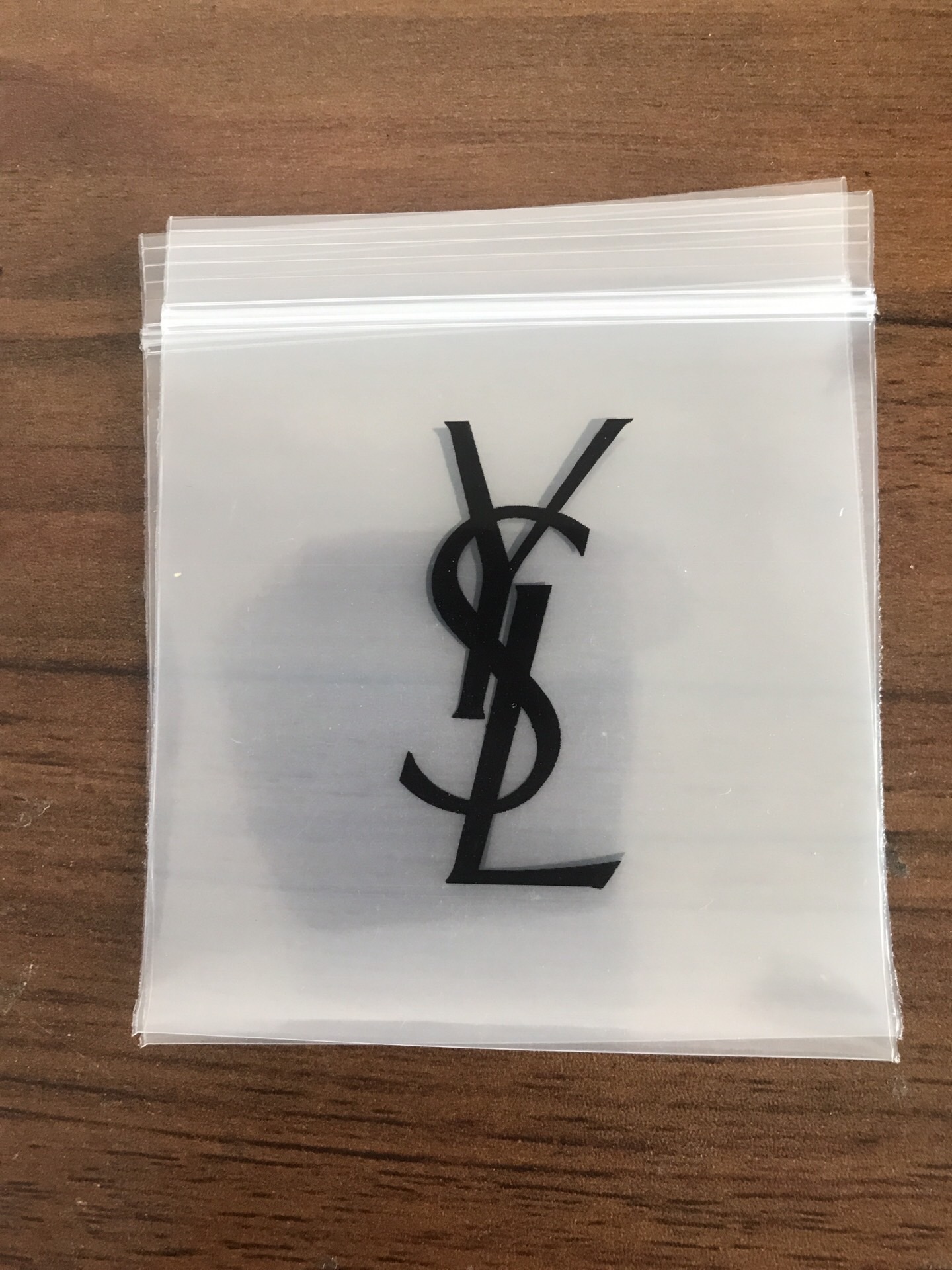 100pcs YSL opp jewelry packaging bag