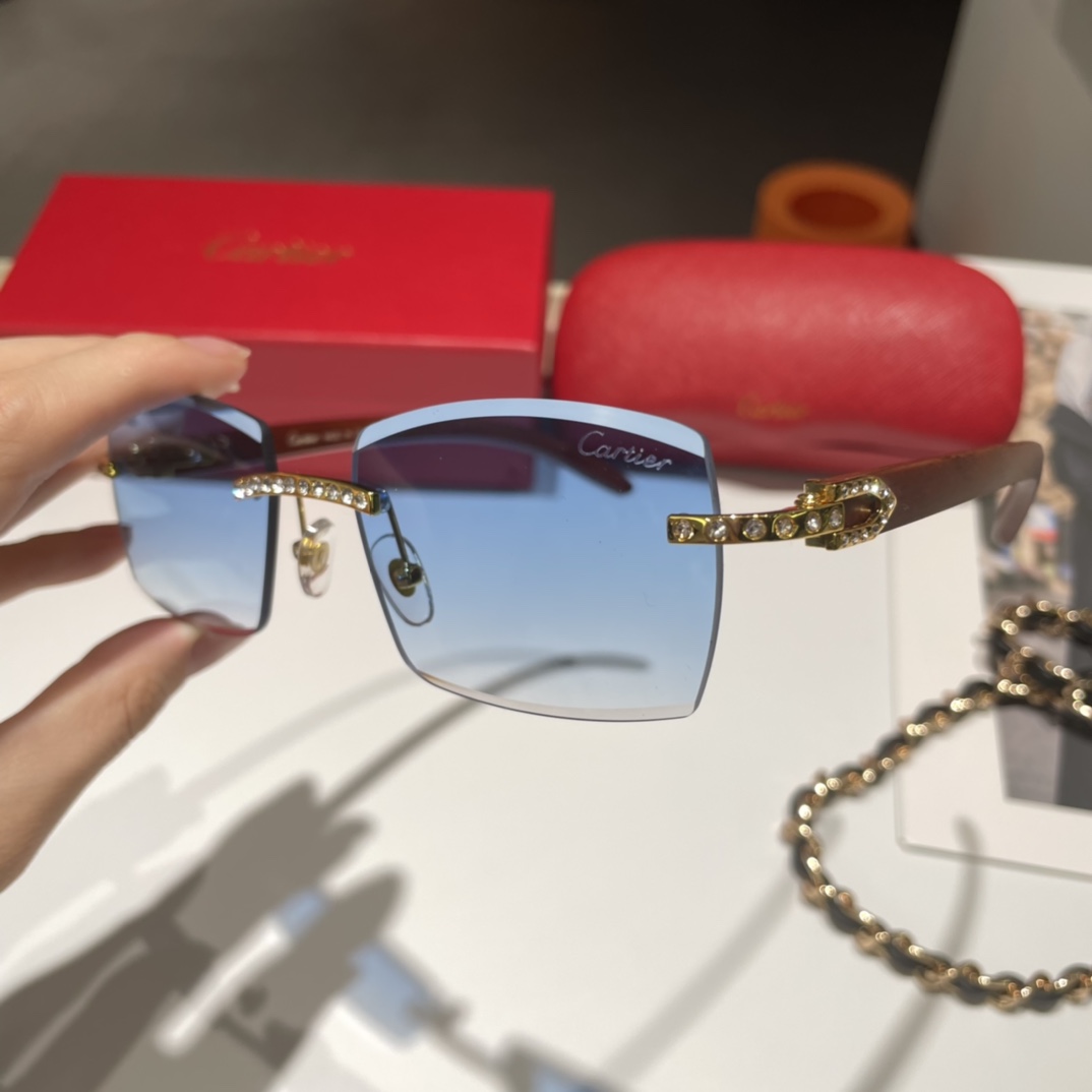 Cartier women/men sunglasses 2401