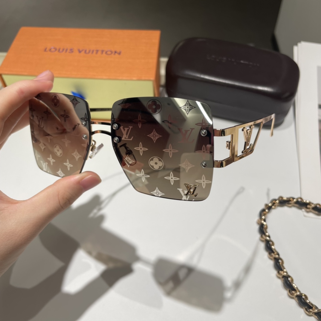LV Women/men Sunglasses 3054