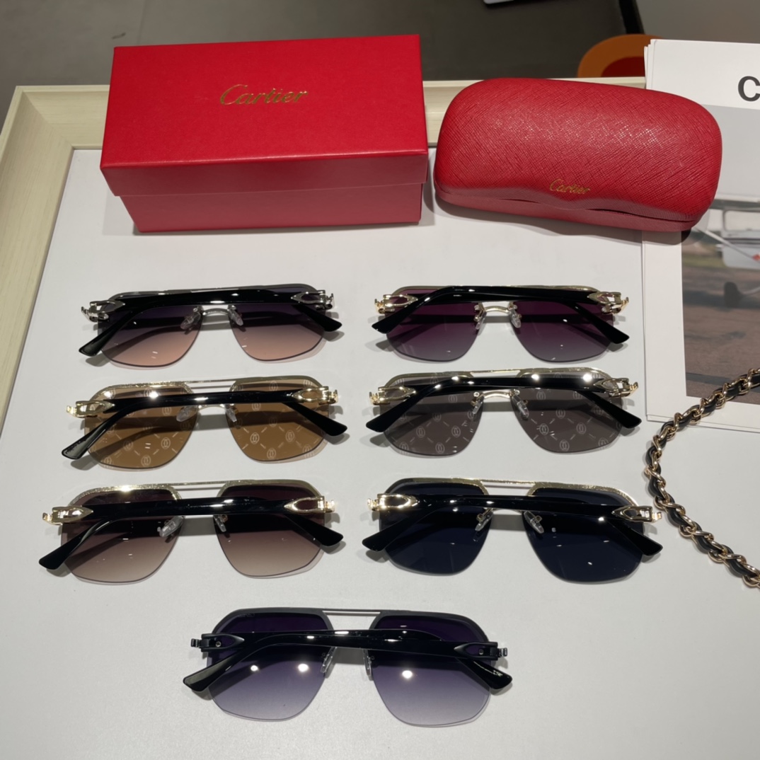 Cartier women/men sunglasses 3057