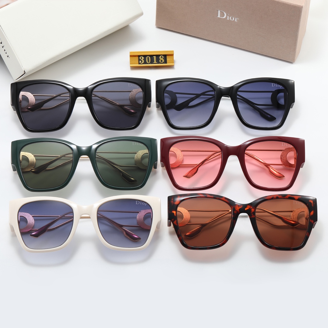 Dior Men/Women Sunglasses 3018