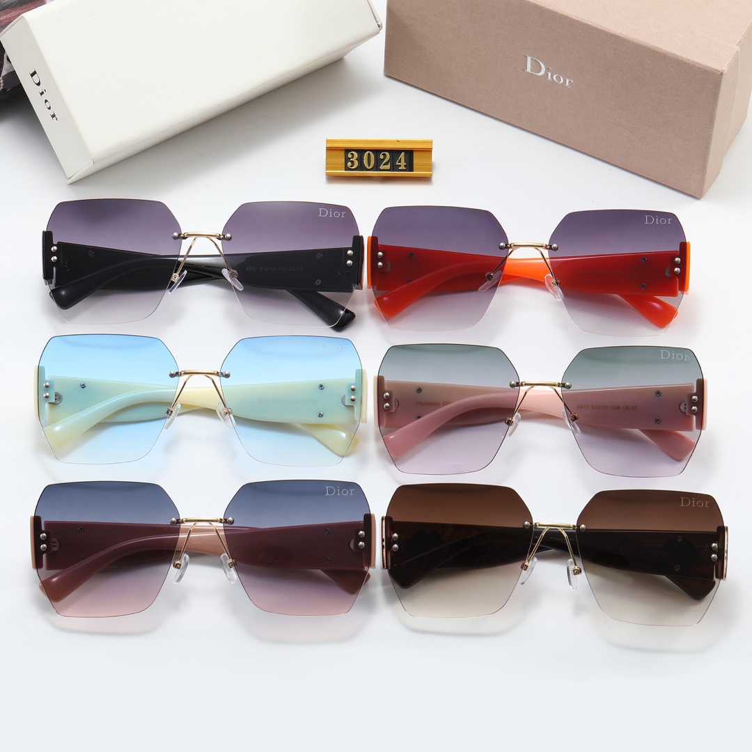 Dior Men/Women Sunglasses 3024