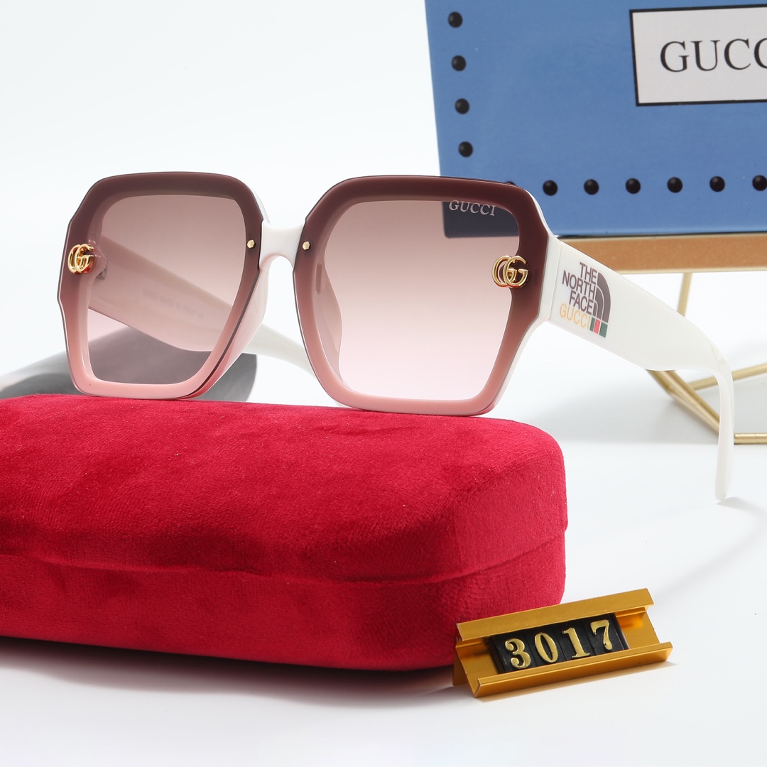 Gucci Men/Women Sunglasses 3017
