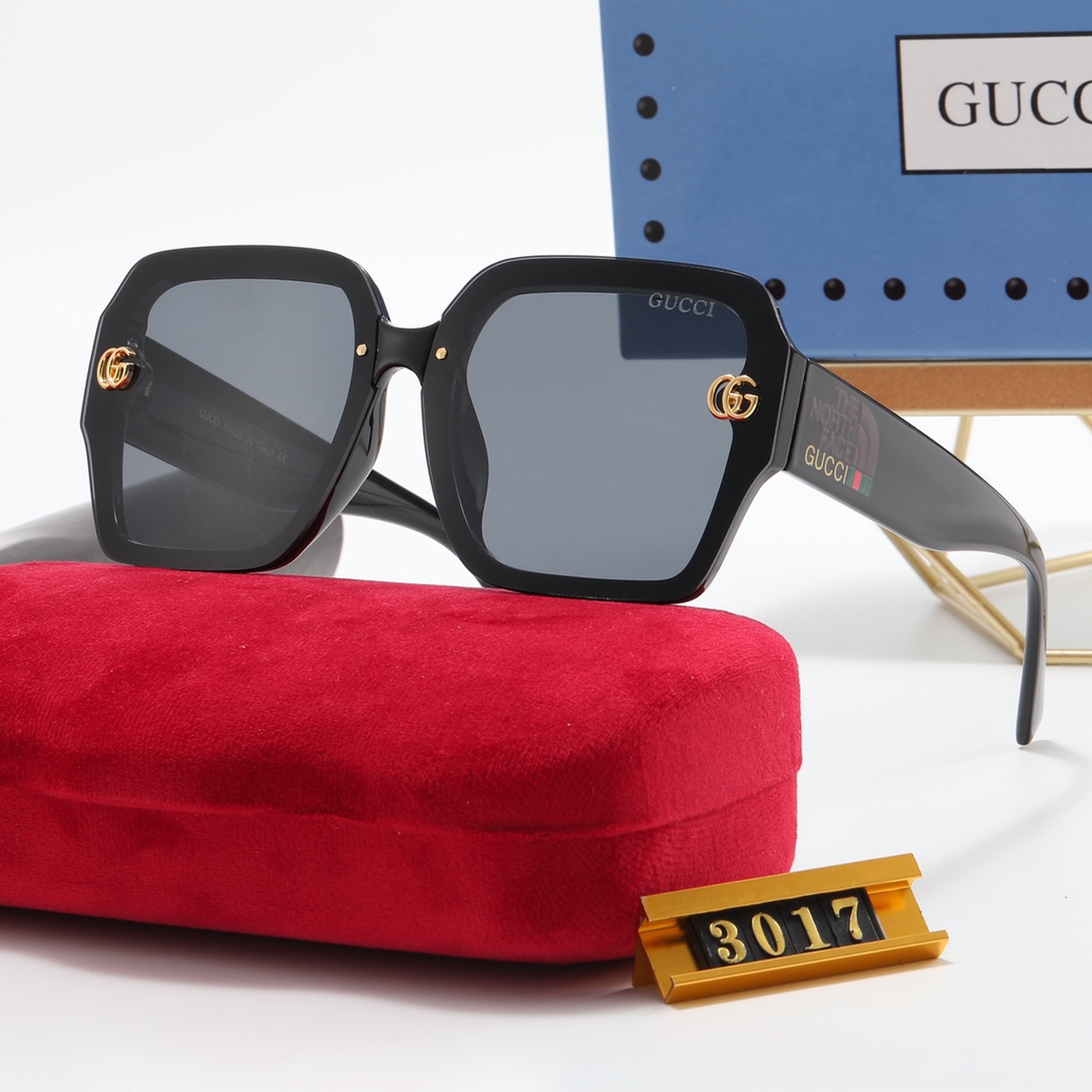 Gucci Men/Women Sunglasses 3017