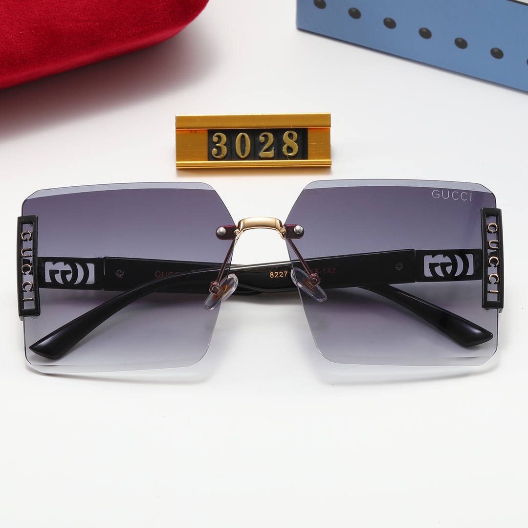 Gucci Men/Women Sunglasses 3028