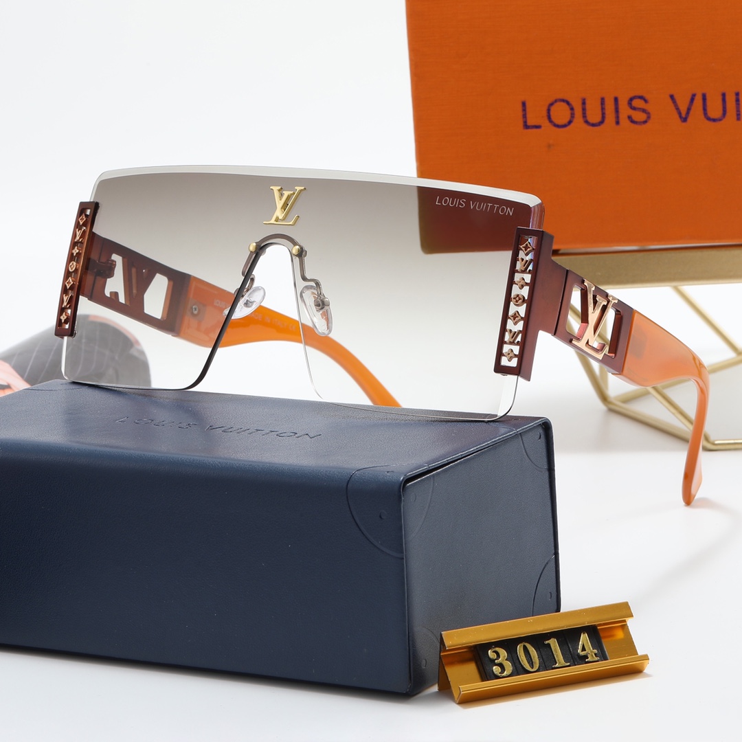 LV Louisvuitton Men/Women Sunglasses 3014