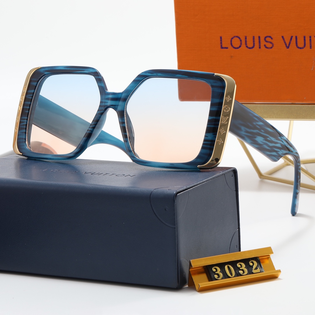 LV Louisvuitton Men/Women Sunglasses 3032