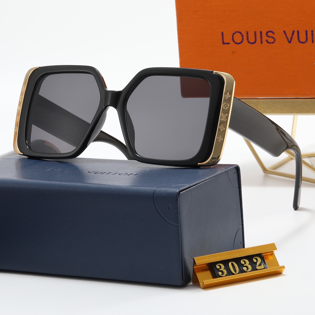 LV Louisvuitton Men/Women Sunglasses 3032