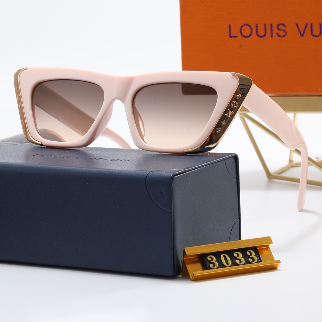 LV Louisvuitton Men/Women Sunglasses 3033