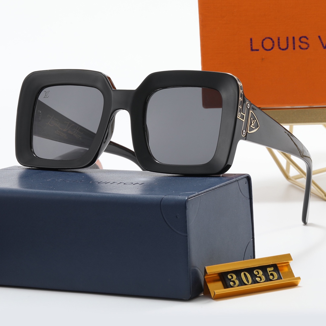 LV Louisvuitton Men/Women Sunglasses 3035