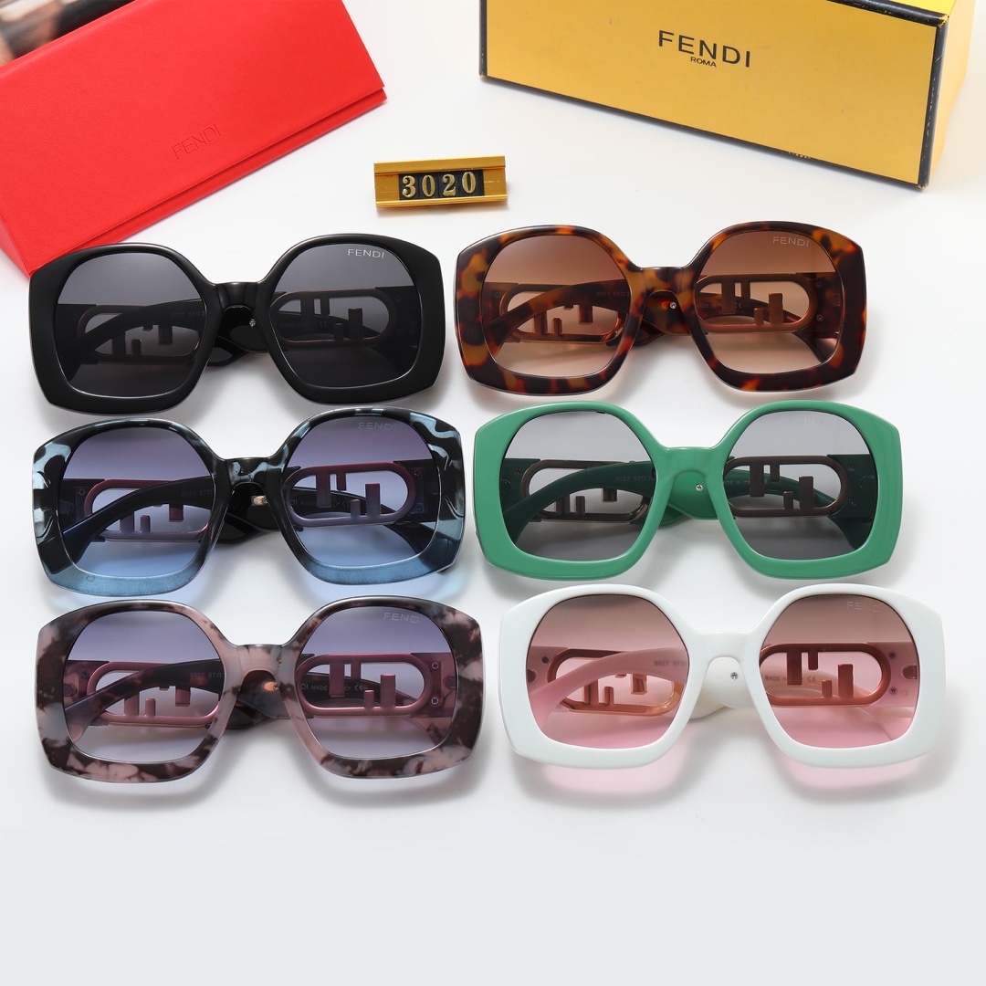 Fendi Men/Women Sunglasses 3020