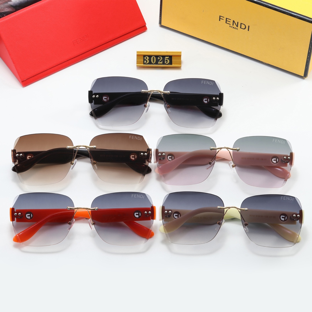 Fendi Men/Women Sunglasses 3025
