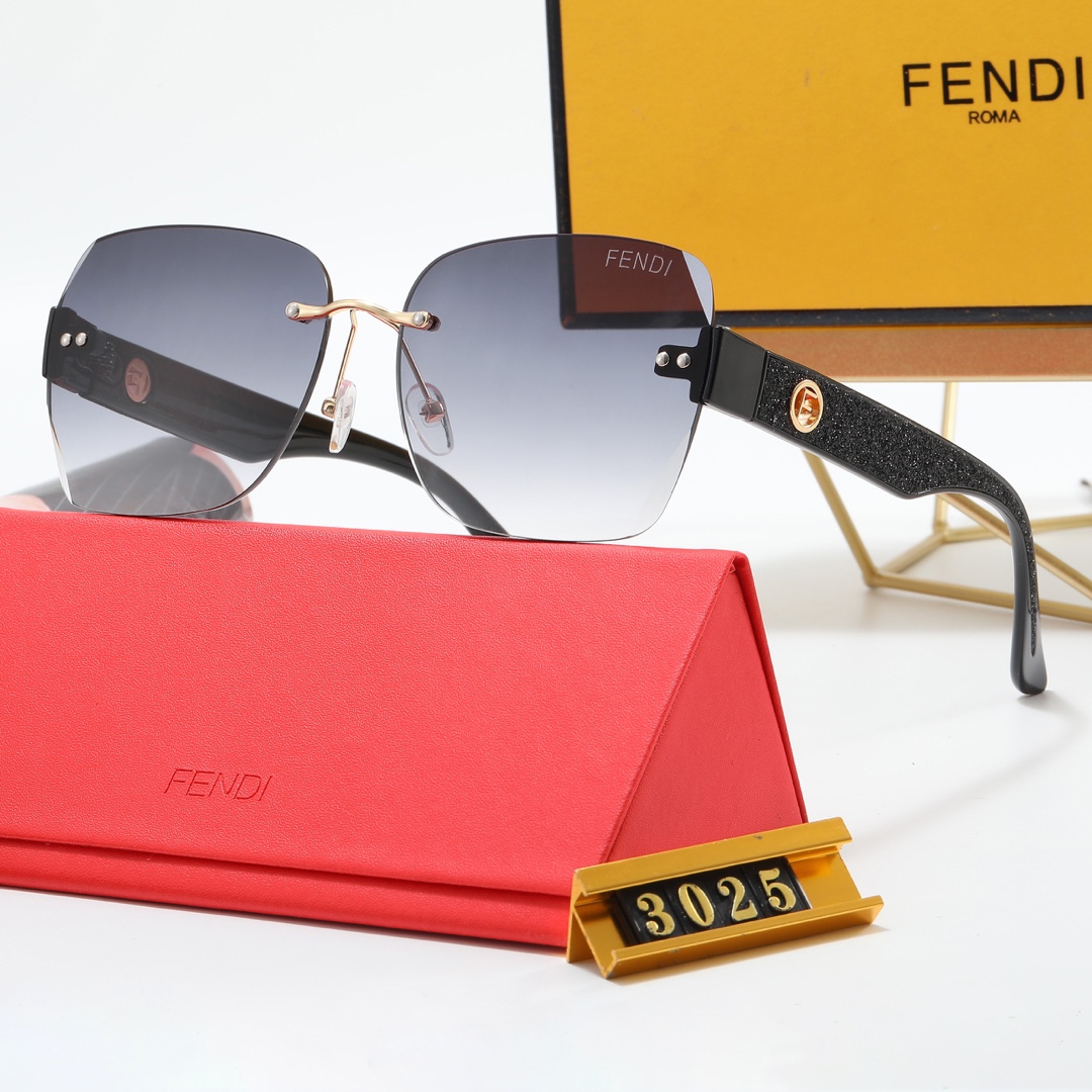 Fendi Men/Women Sunglasses 3025