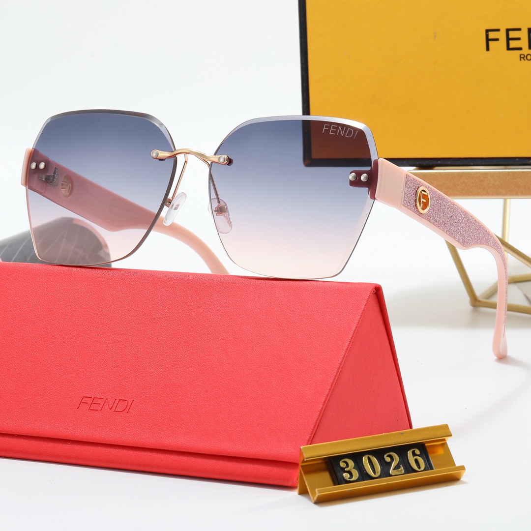 Fendi Men/Women Sunglasses 3026