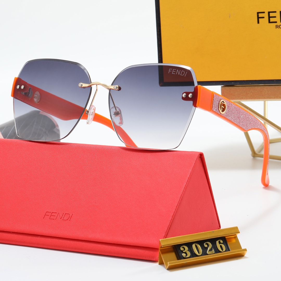 Fendi Men/Women Sunglasses 3026