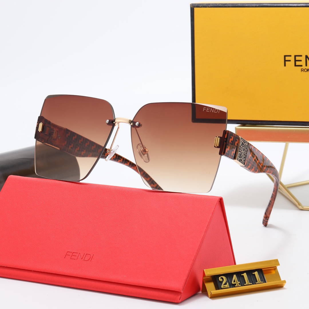 Fendi Men/Women Sunglasses 2411