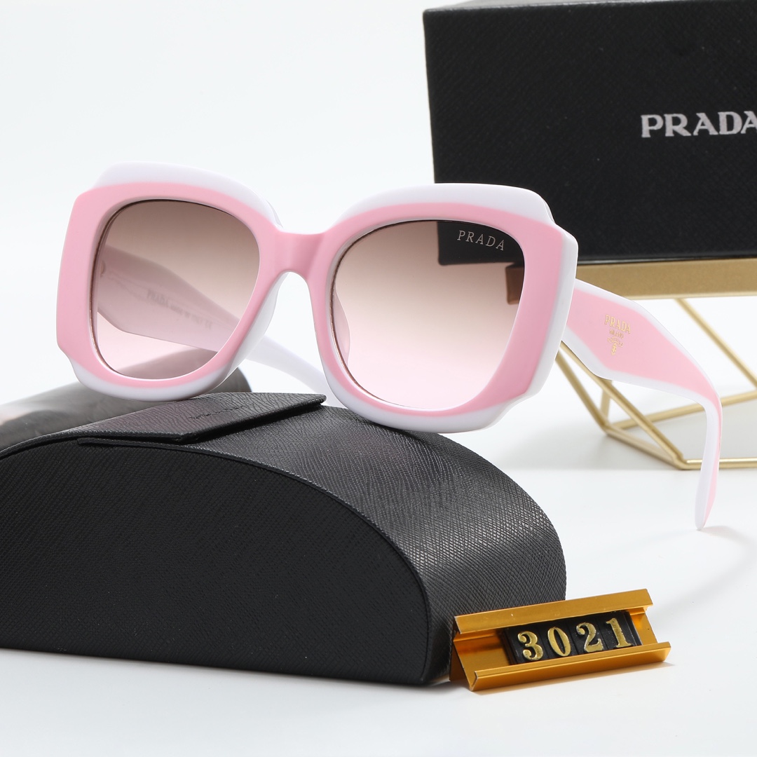 Prada Men/Women Sunglasses 3021