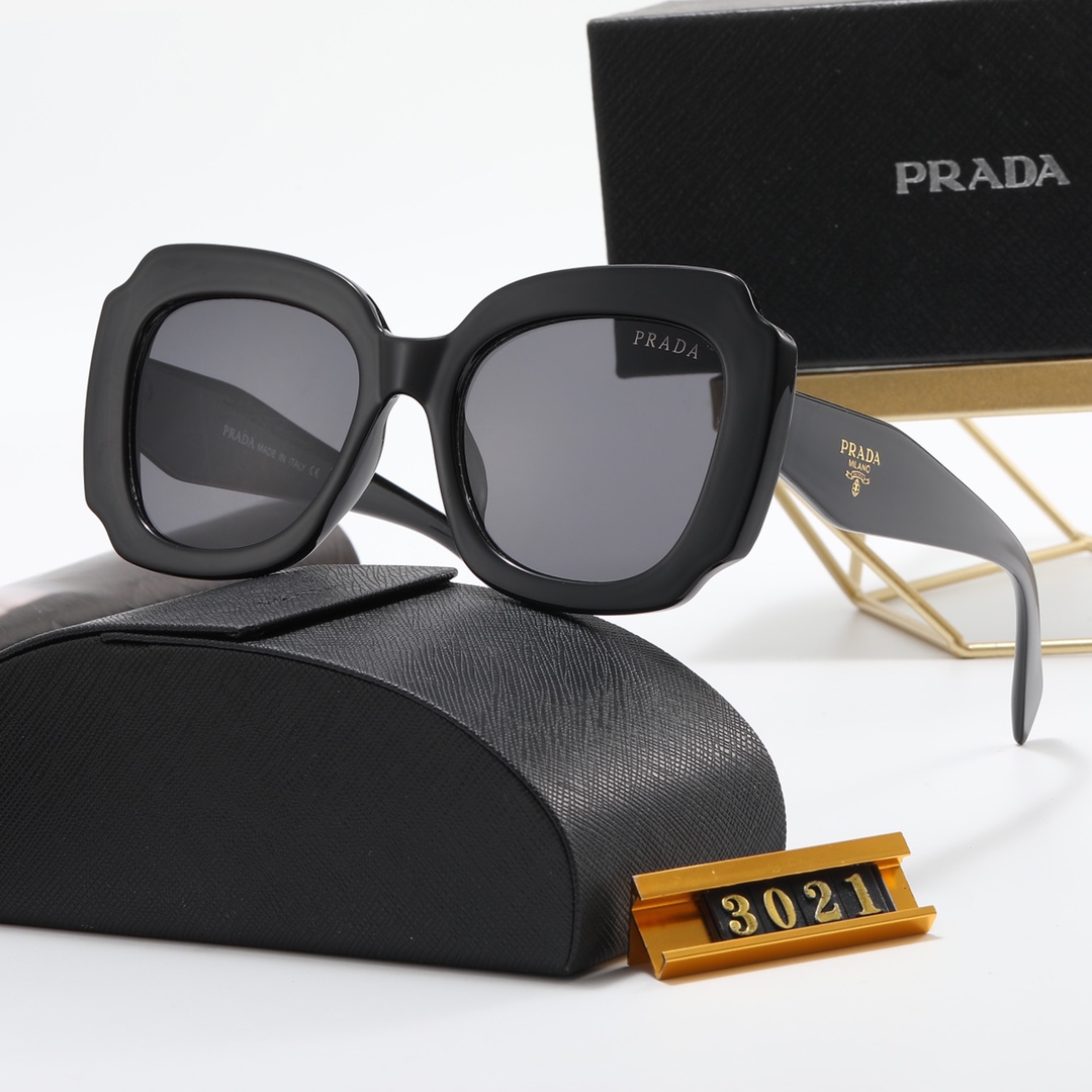 Prada Men/Women Sunglasses 3021