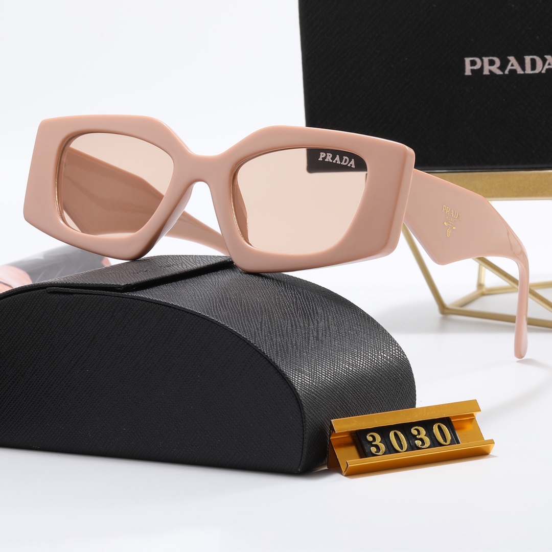Prada Men/Women Sunglasses 3030