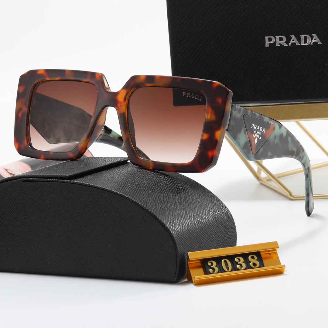 Prada Men/Women Sunglasses 3038