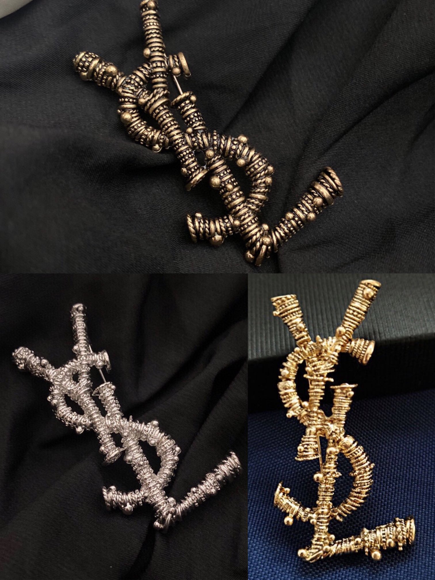 YSL brooch vintage 110270