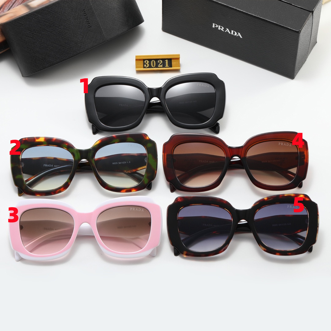 Prada Men/Women Sunglasses 3021