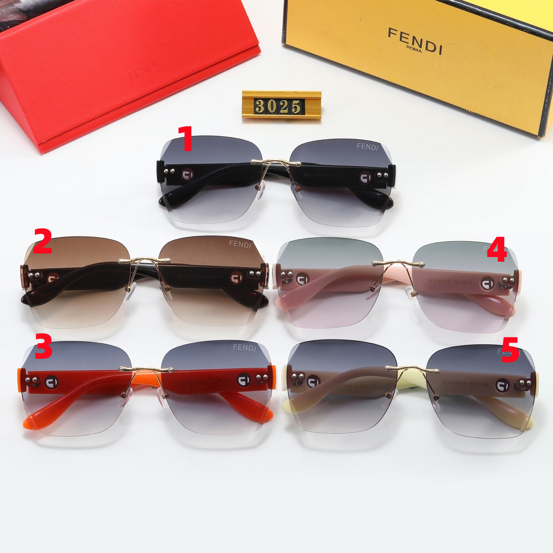 Fendi Men/Women Sunglasses 3025