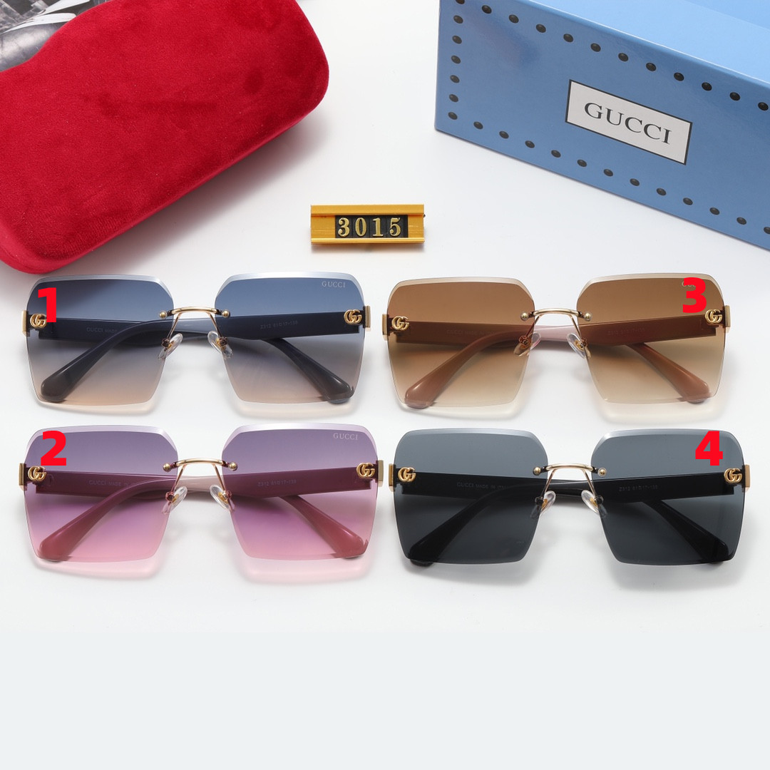 Gucci Men/Women Sunglasses 3015