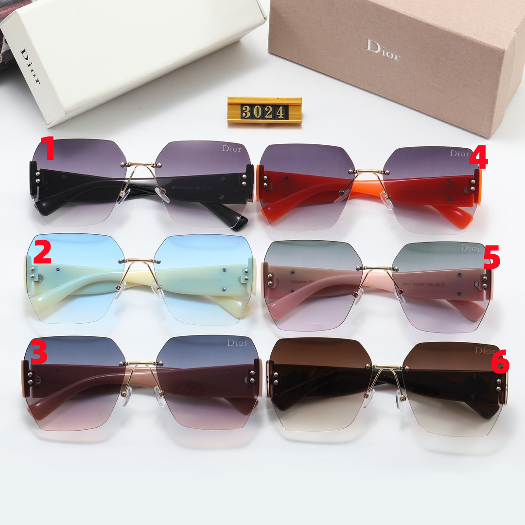 Dior Men/Women Sunglasses 3024