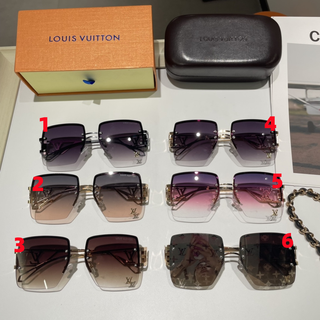 LV Women/men Sunglasses 3054