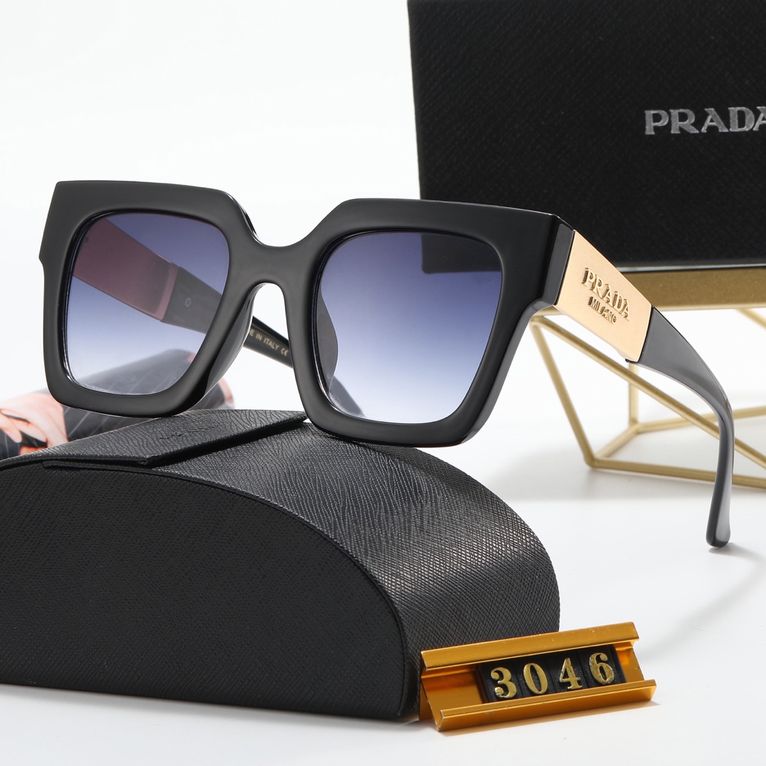 Prada Men Women Sunglasses 3046