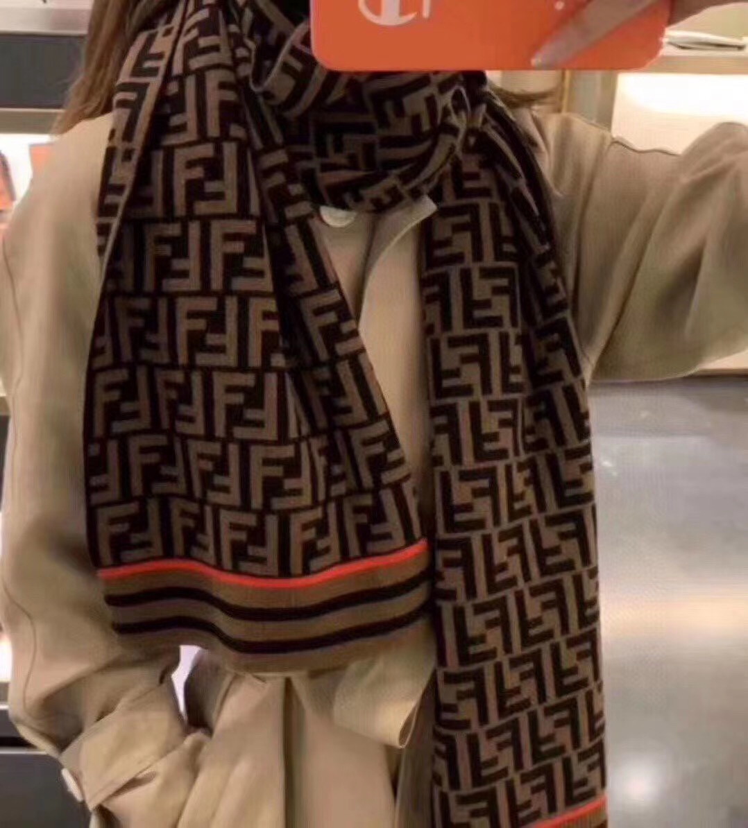 Fendi women/men Scarf 110441
