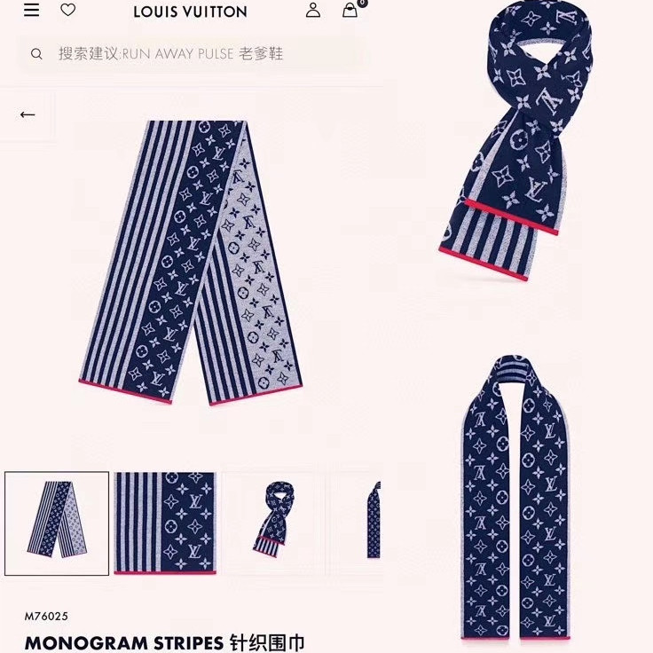 LV Louis vuitton Monogram stripes M76025
