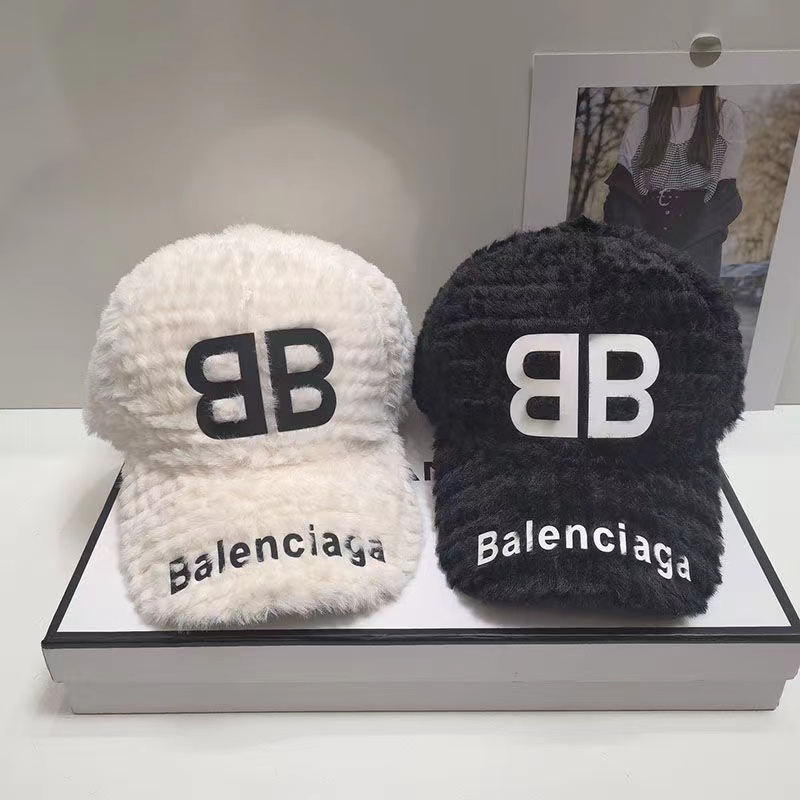 Blalenciaga hat winter