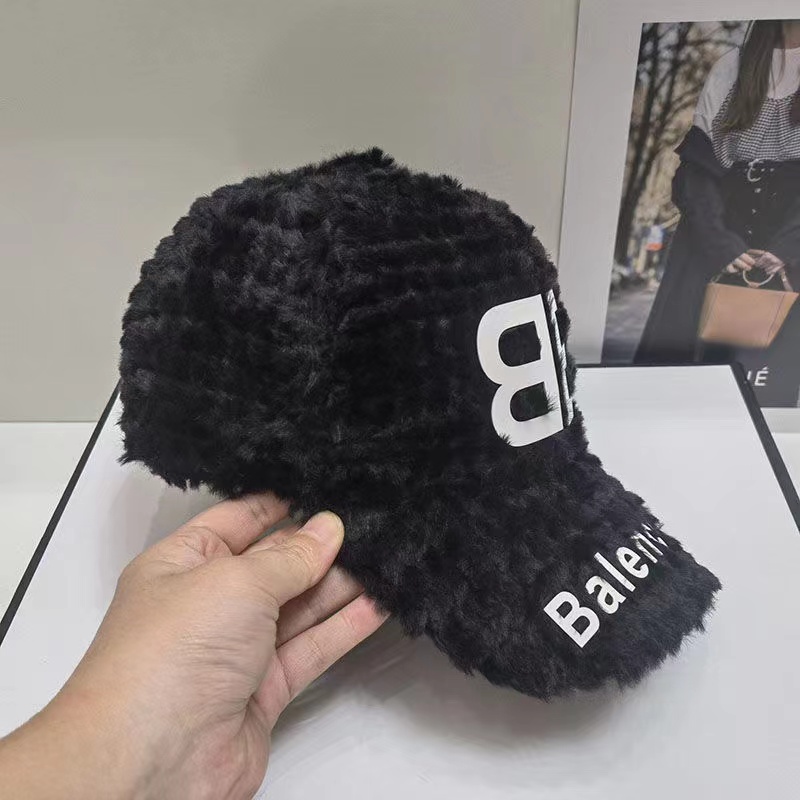 Blalenciaga hat winter