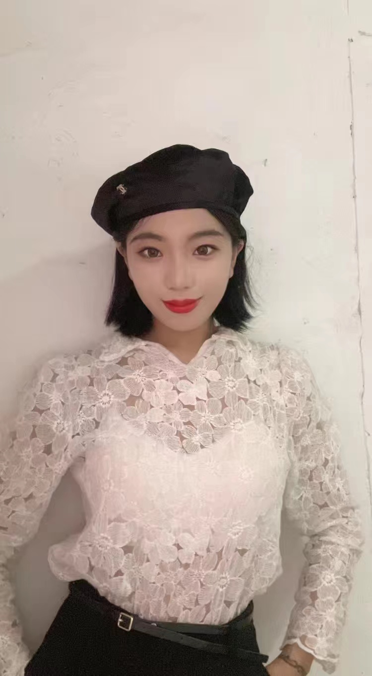 Chanel black beret hat fashion