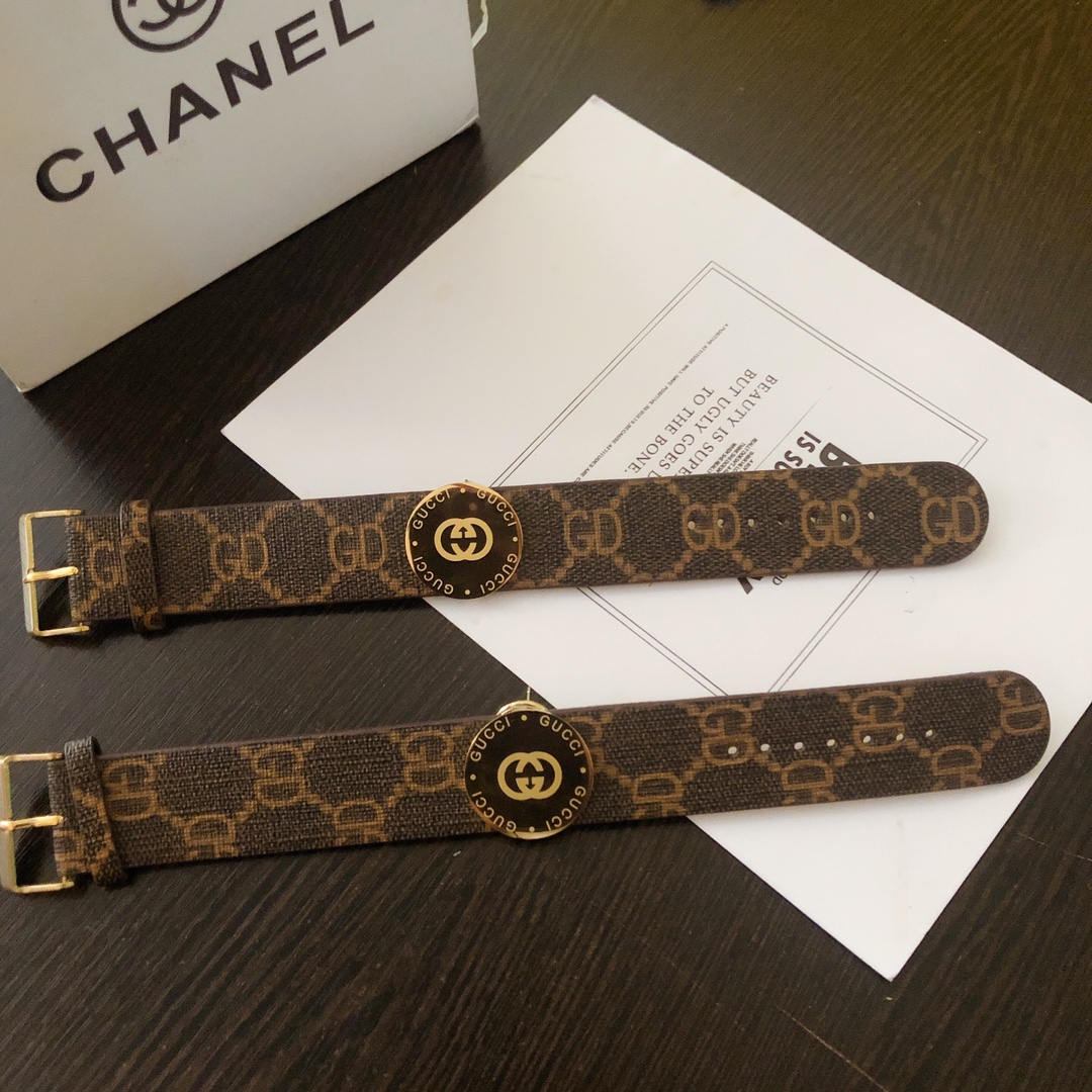 Gucci leather bracelet 110462