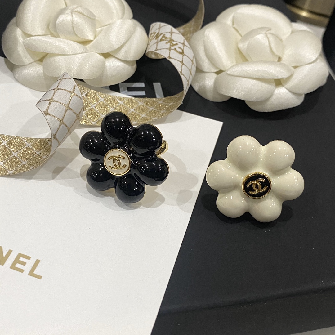 JZ136/JZ137 Chanel flower ring