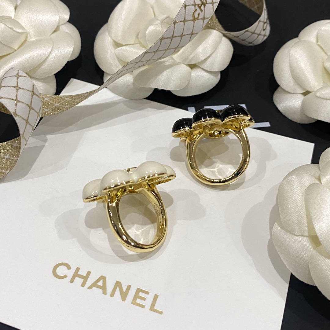 JZ136/JZ137 Chanel flower ring