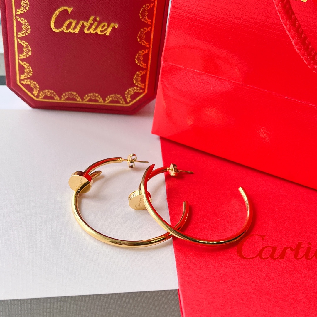 A853 Cartier Juste un Clou earrings