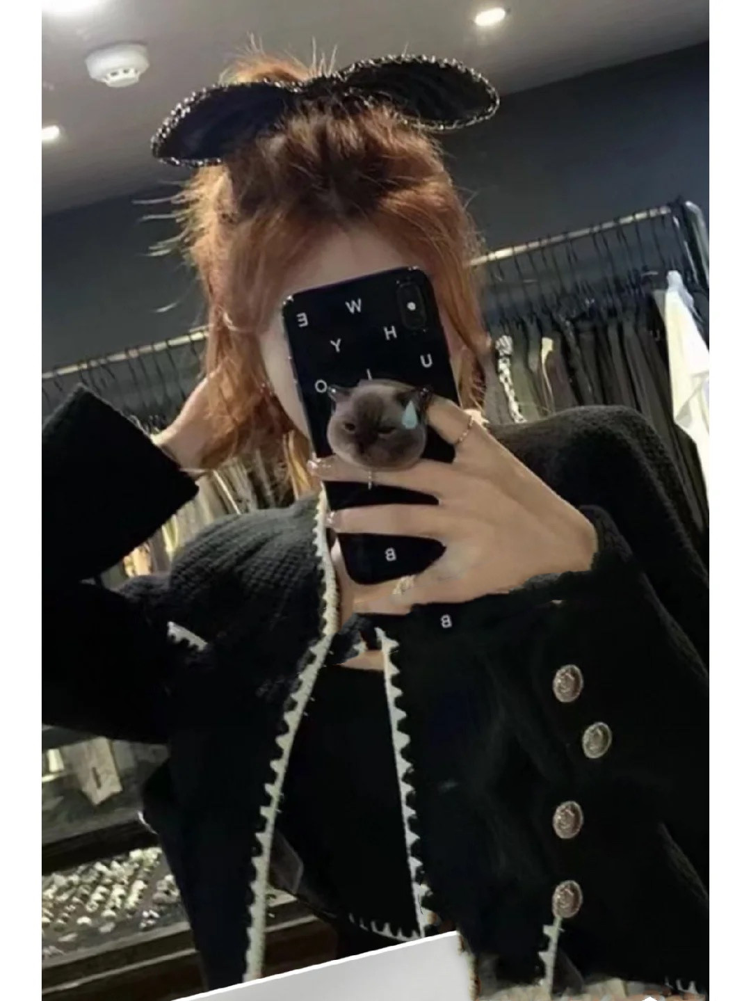 FS7033  Chanel leather hairhoop/hairband