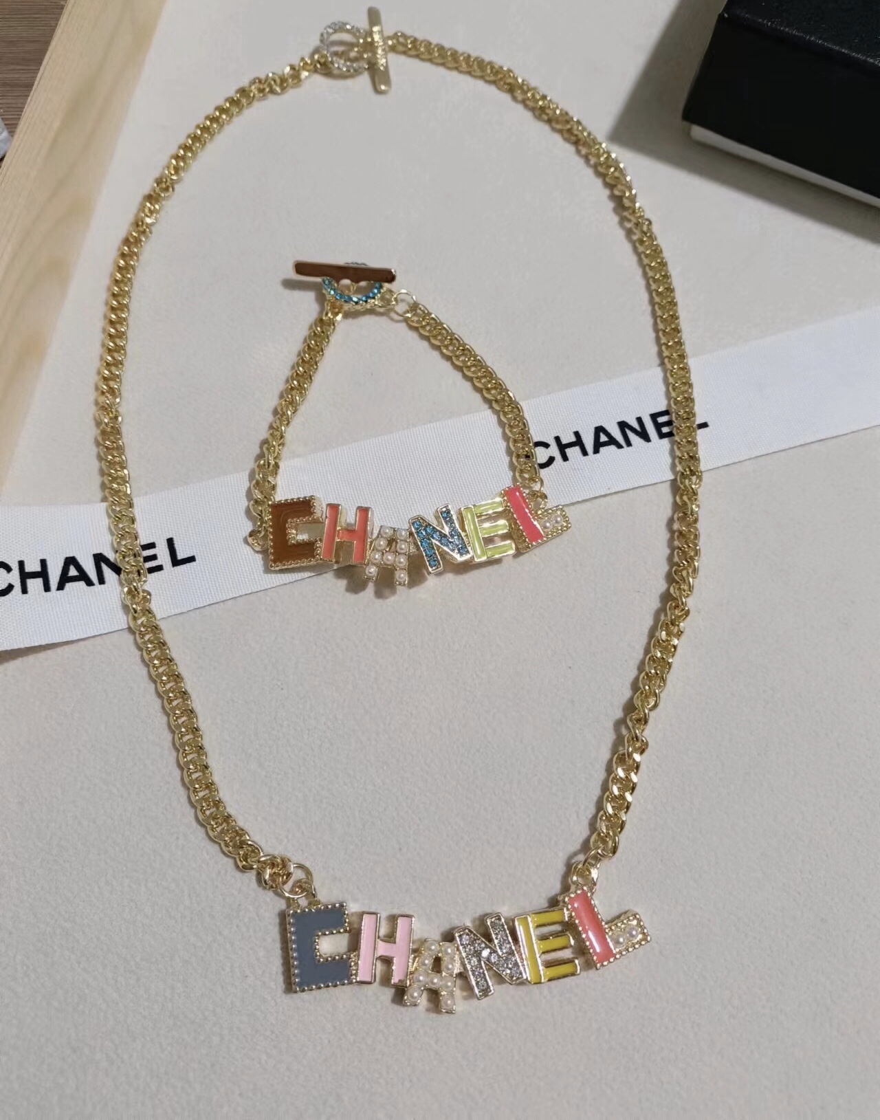 Chanel Colorful bracelet/necklace 111018
