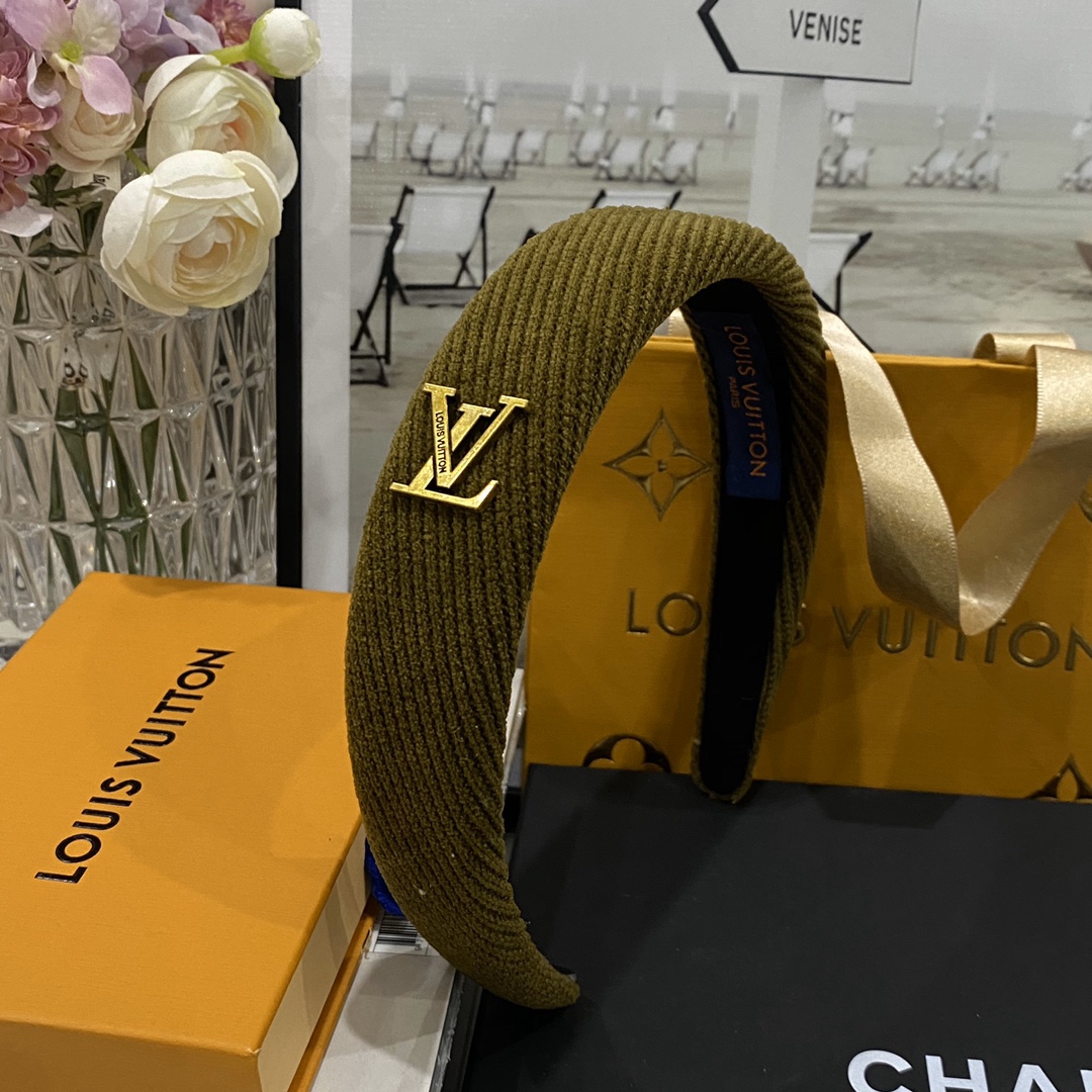 FG4050 LV Louis vuitton vintage hairband/headband