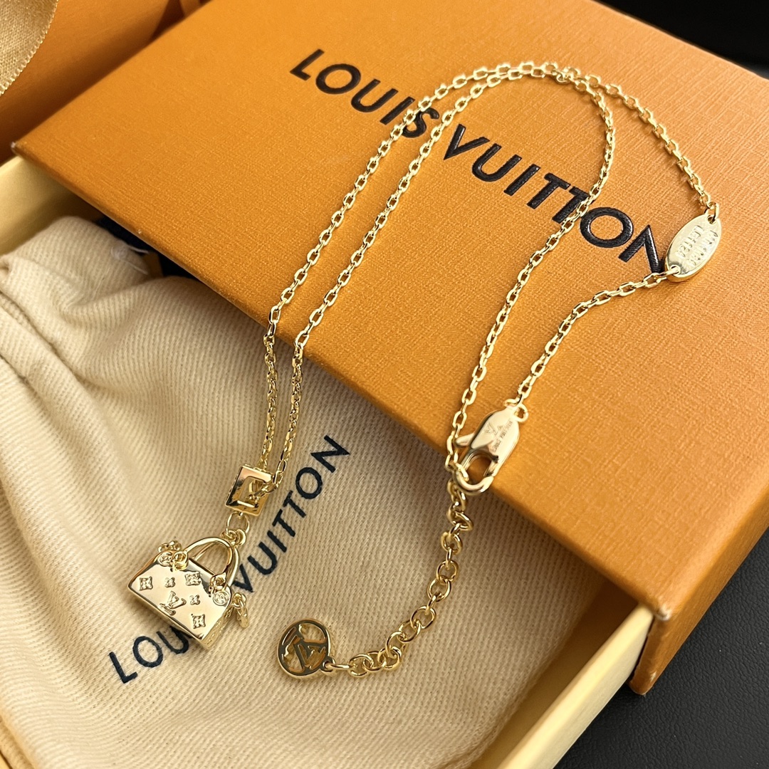 X501 LV Louis vuitton necklace