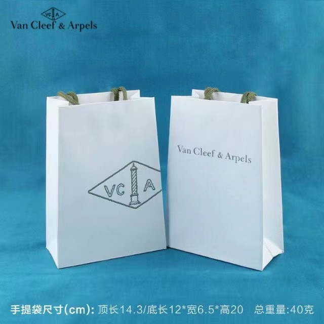 1 pcs VCA Vancleef Box Paper handbag