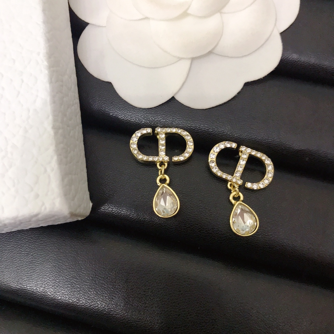 Dior CD earrings 111699