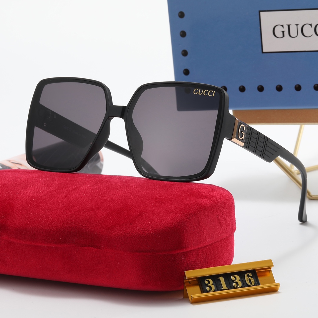 GUCCI GG Sunglasses 3136